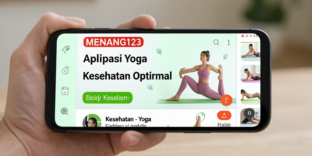 Tampilan user-friendly MENANG123 untuk latihan Yoga yang menyegarkan.