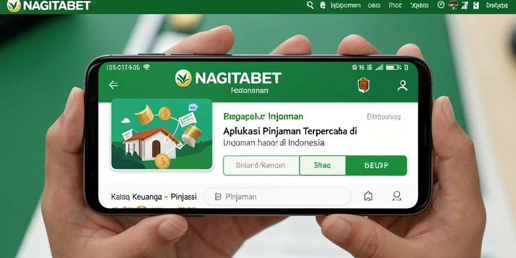 Tampilan antarmuka aplikasi NAGITABET yang user-friendly.