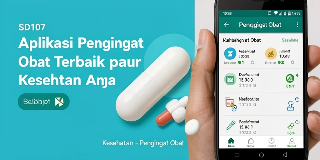 Tampilan antarmuka aplikasi SD107 yang intuitif dan informatif.